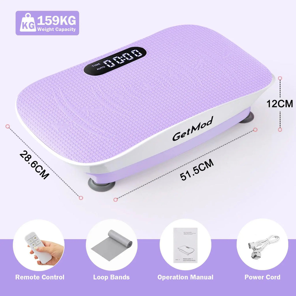 GetMod VibrationPlate Exercise Machine, Whole WorkoutVibration Platform for and Fitness at home gym8