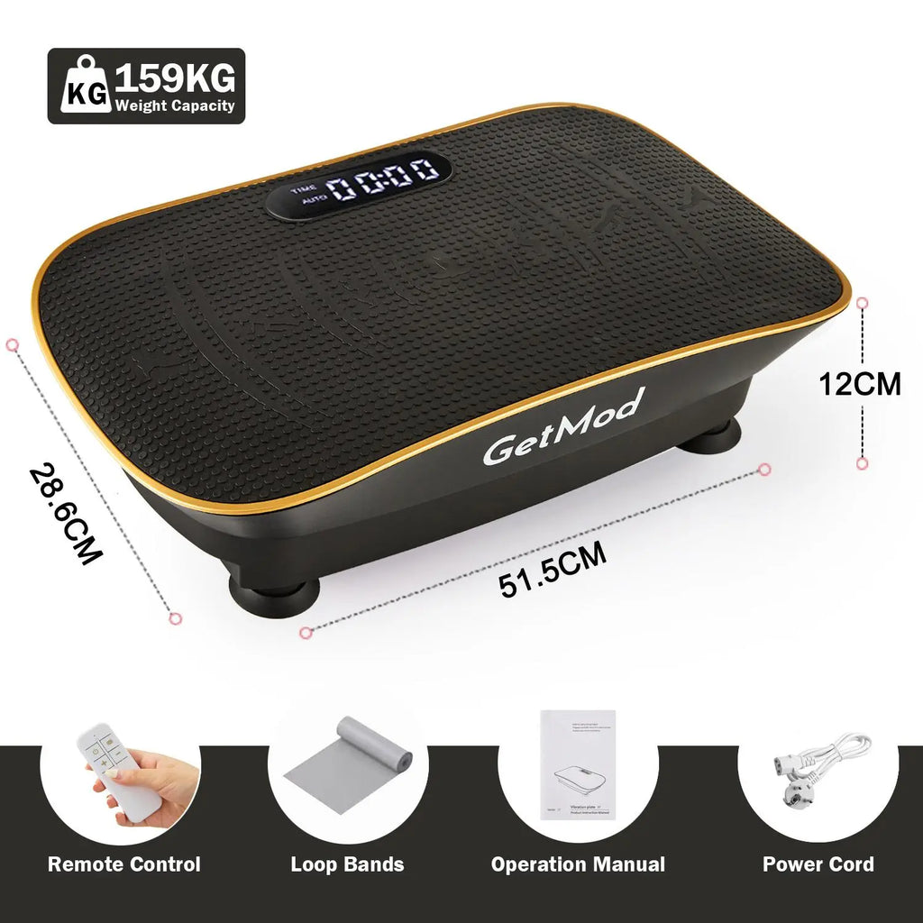 GetMod VibrationPlate Exercise Machine, Whole WorkoutVibration Platform for and Fitness at home gym8