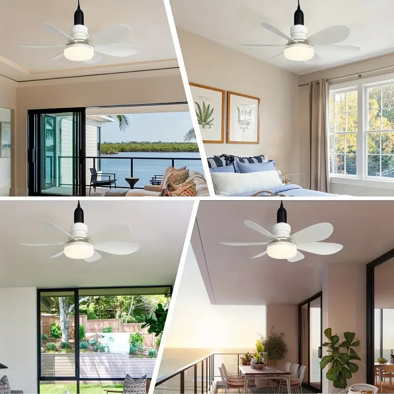 🏆 LETZTER TAG – 49 % RABATT! 🔥40W LED-Deckenventilator mit Licht – 52 cm (20,5“), extrem leise, inkl. Fernbedienung 🎯E27-Fassung + KOSTENLOSER B22-Adapter 🔌Ideal für Schlafzimmer 😴, Küche 👩‍🍳 & Werkstatt 🛠️