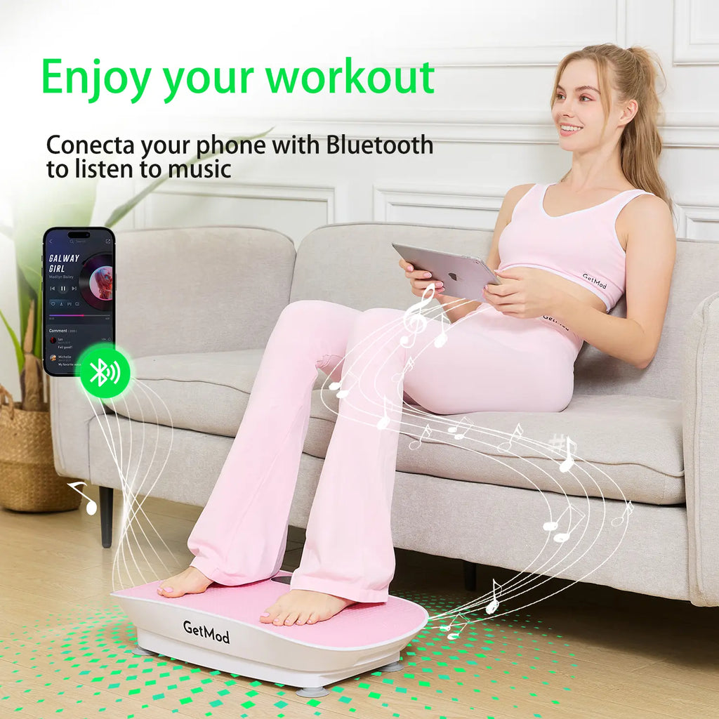 GetMod VibrationPlate Exercise Machine, Whole WorkoutVibration Platform for and Fitness at home gym8