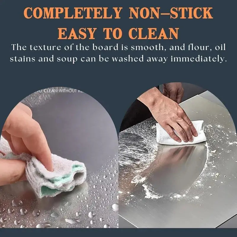 Stainless Steel Double-Sided Cutting Board 304 Non-Stick Kitchenware