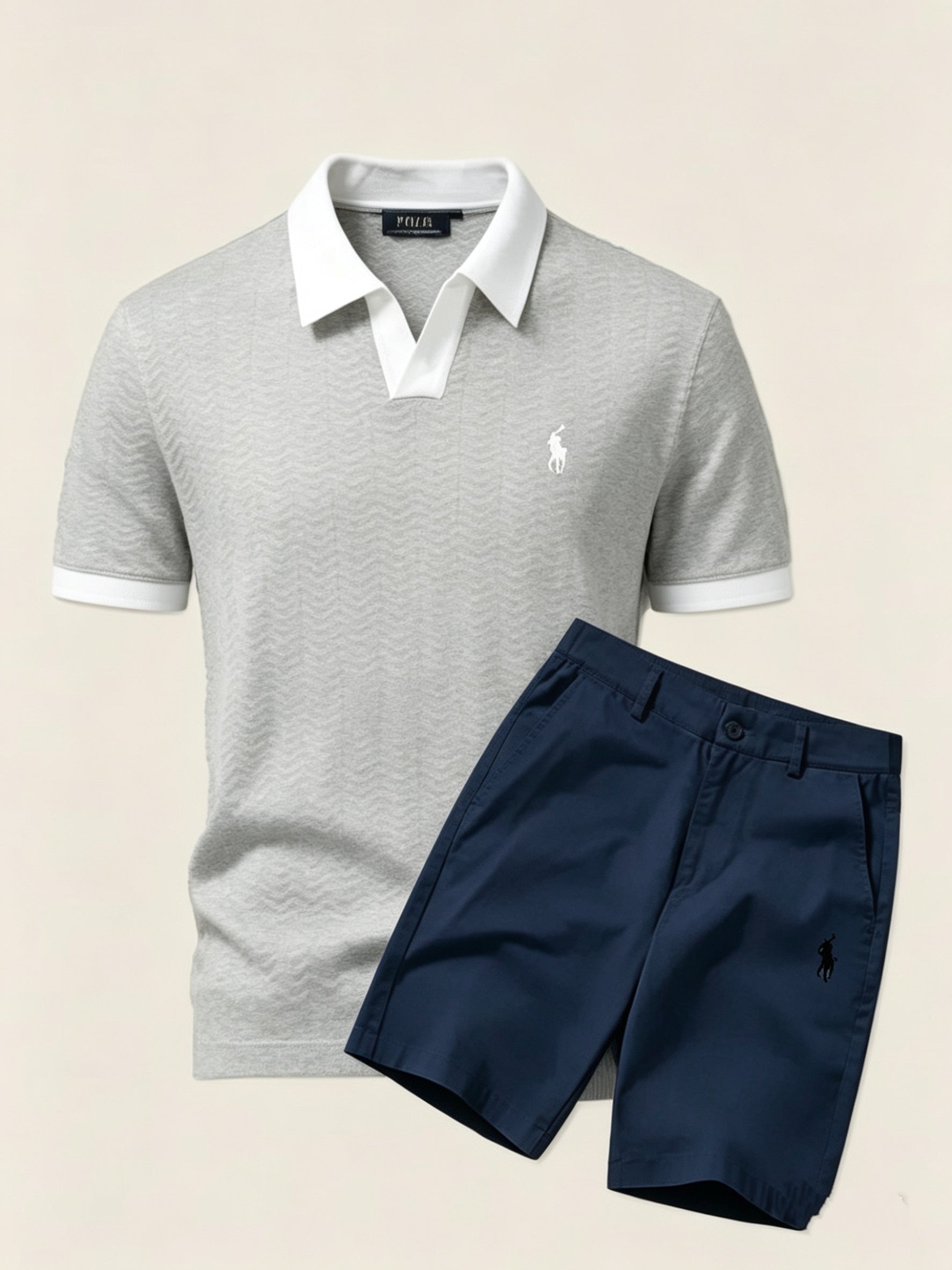 Ralph Lauren Old Money Polo Shirt + Shorts Set
