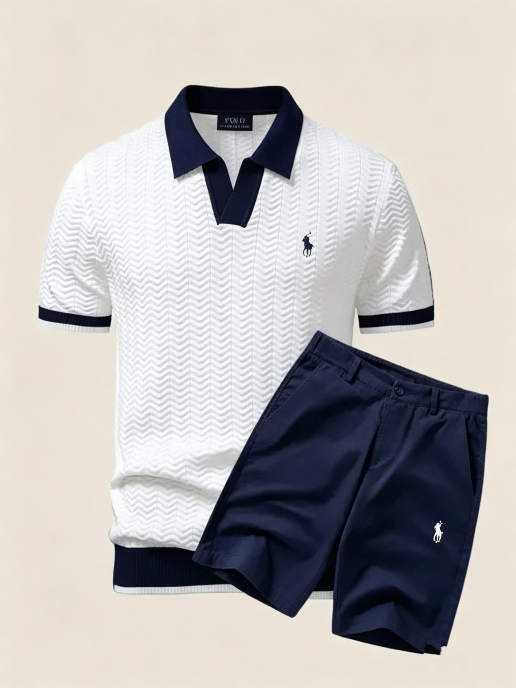 Ralph Lauren Old Money Polo Shirt + Shorts Set