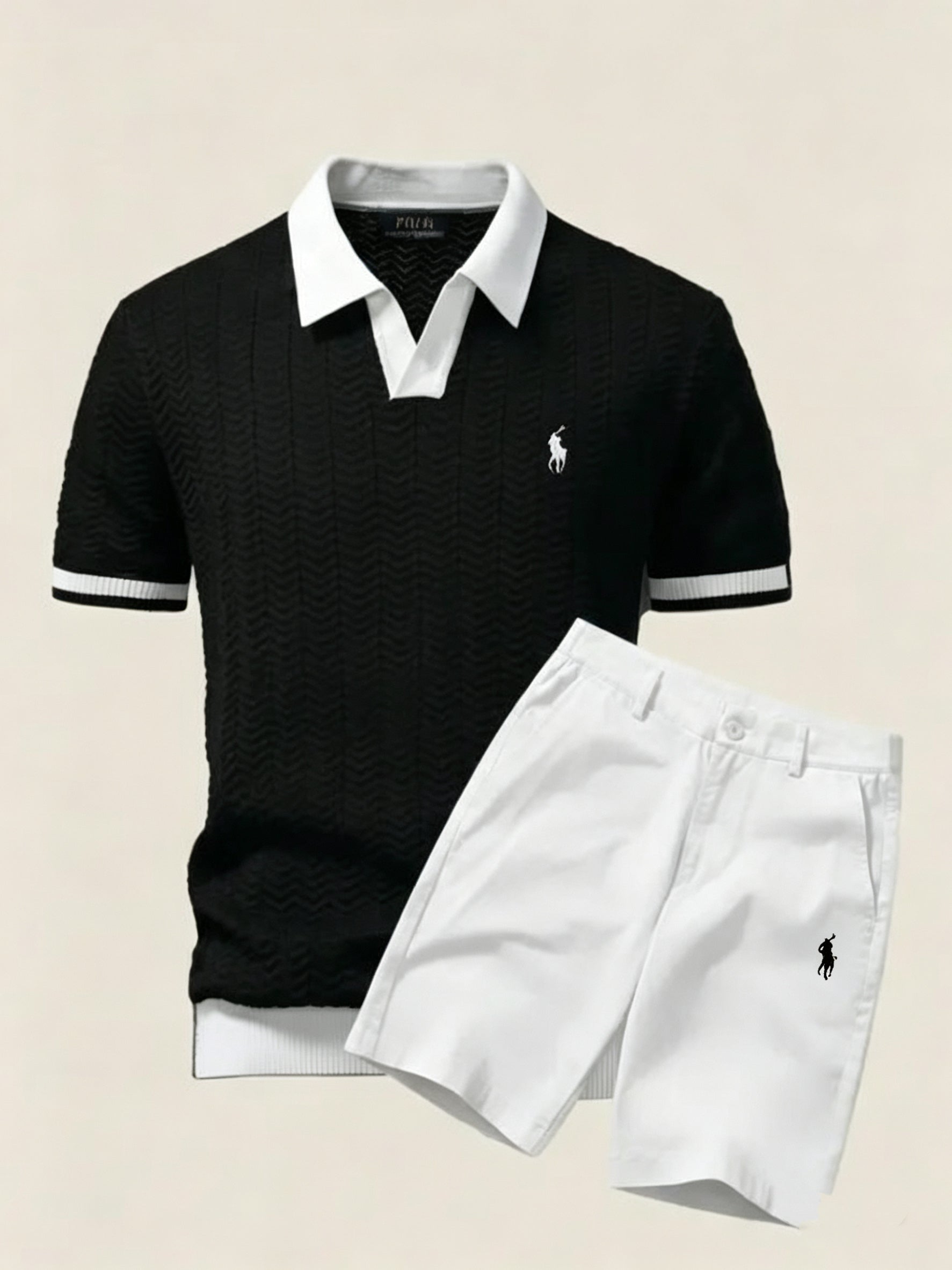 Ralph Lauren Old Money Polo Shirt + Shorts Set