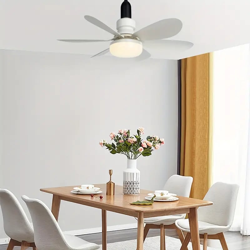 🏆 LETZTER TAG – 49 % RABATT! 🔥40W LED-Deckenventilator mit Licht – 52 cm (20,5“), extrem leise, inkl. Fernbedienung 🎯E27-Fassung + KOSTENLOSER B22-Adapter 🔌Ideal für Schlafzimmer 😴, Küche 👩‍🍳 & Werkstatt 🛠️
