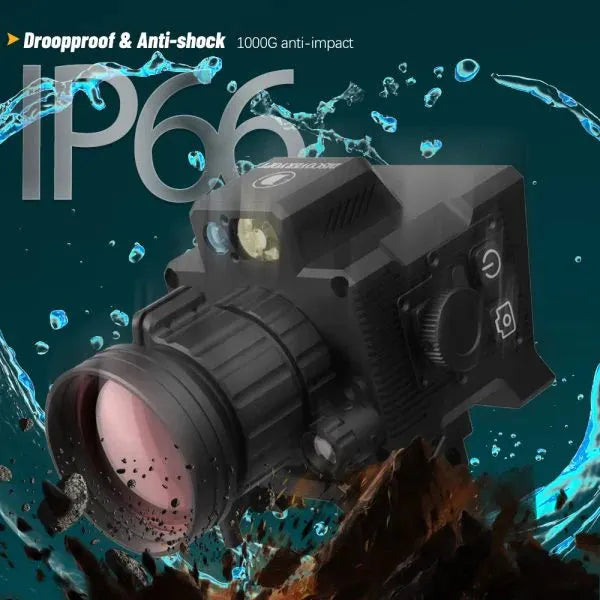 Monocular Tactical Reticle Thermal Imaging 4 Pseudo-Color 640X512 Infrared WIFI Shockproof Hunting Clip-on Thermal