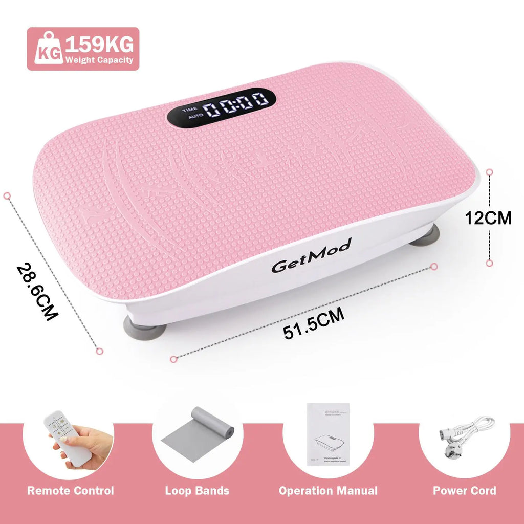 GetMod VibrationPlate Exercise Machine, Whole WorkoutVibration Platform for and Fitness at home gym8
