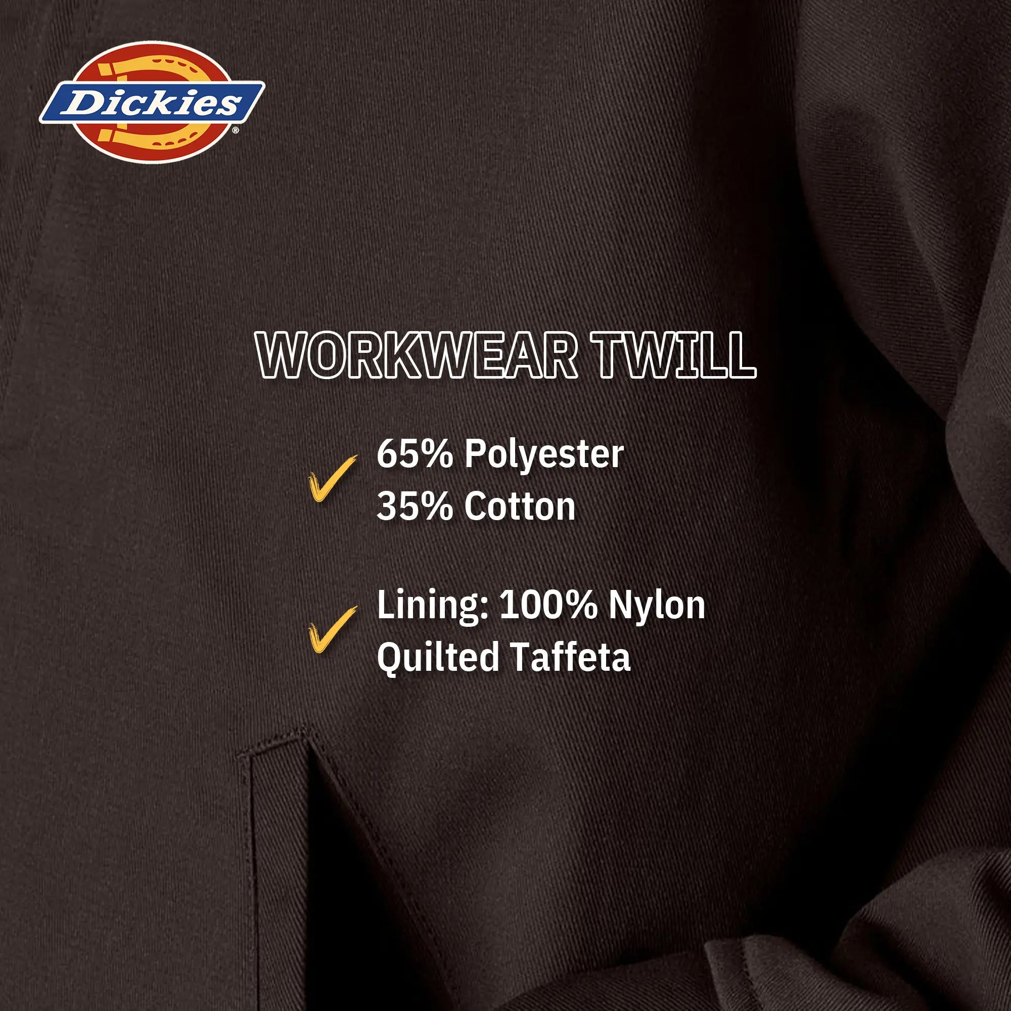 Dickies Insulated Eisenhower Jacket for Men - Lightweight Warmth