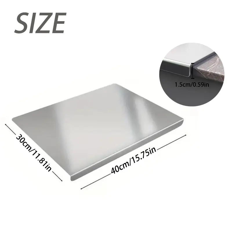 Stainless Steel Double-Sided Cutting Board 304 Non-Stick Kitchenware