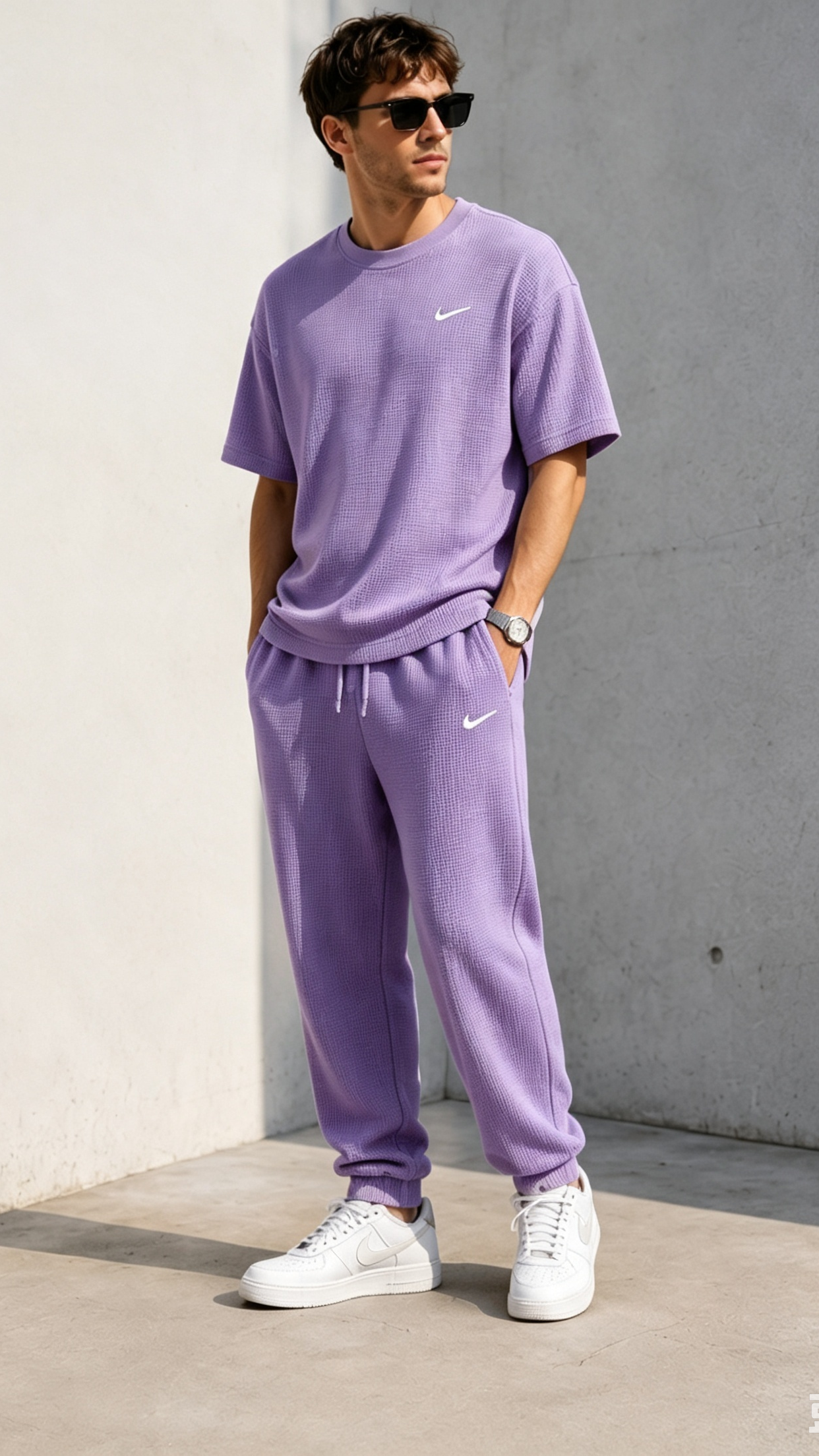 Everyday Quick-Dry Breathable Waffle-Knit Casual Set