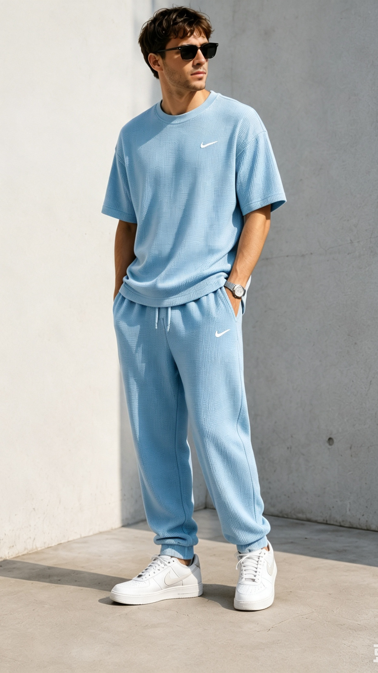 Everyday Quick-Dry Breathable Waffle-Knit Casual Set