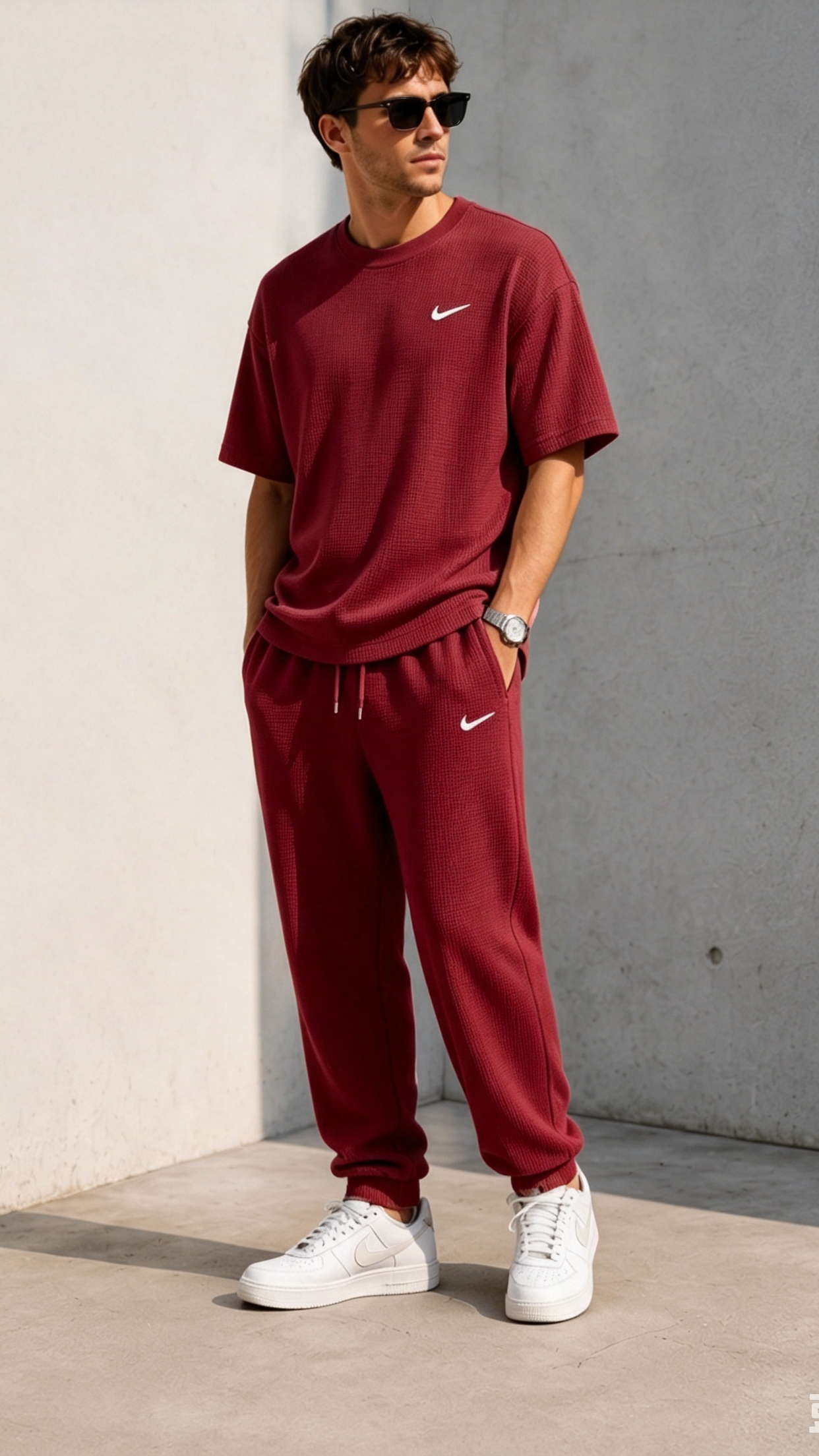 Everyday Quick-Dry Breathable Waffle-Knit Casual Set