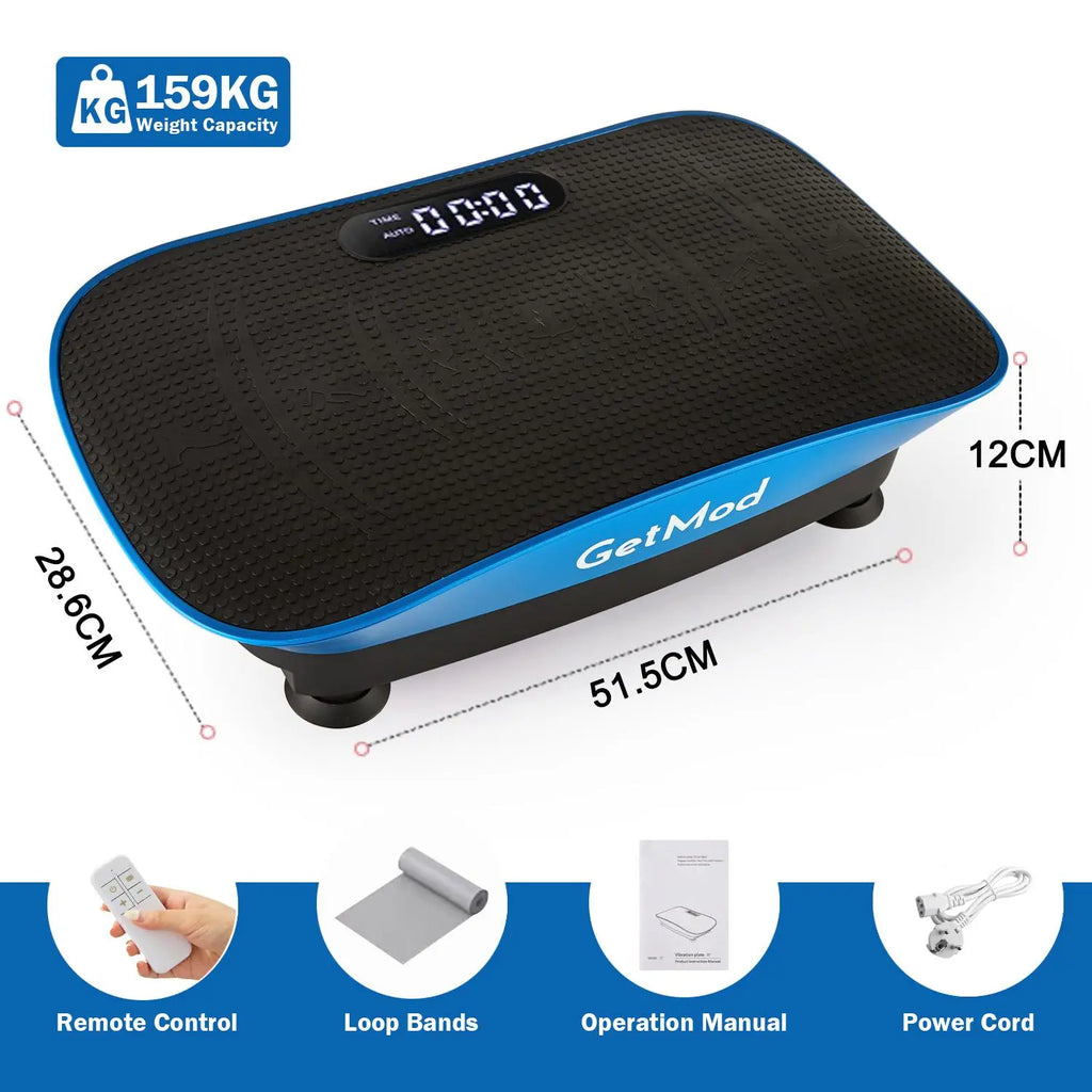 GetMod VibrationPlate Exercise Machine, Whole WorkoutVibration Platform for and Fitness at home gym8