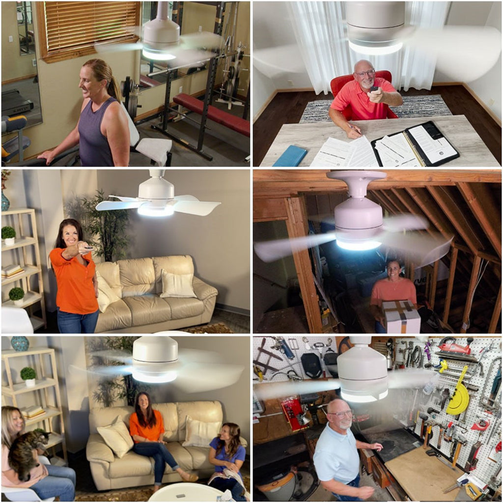 🏆 LETZTER TAG – 49 % RABATT! 🔥40W LED-Deckenventilator mit Licht – 52 cm (20,5“), extrem leise, inkl. Fernbedienung 🎯E27-Fassung + KOSTENLOSER B22-Adapter 🔌Ideal für Schlafzimmer 😴, Küche 👩‍🍳 & Werkstatt 🛠️