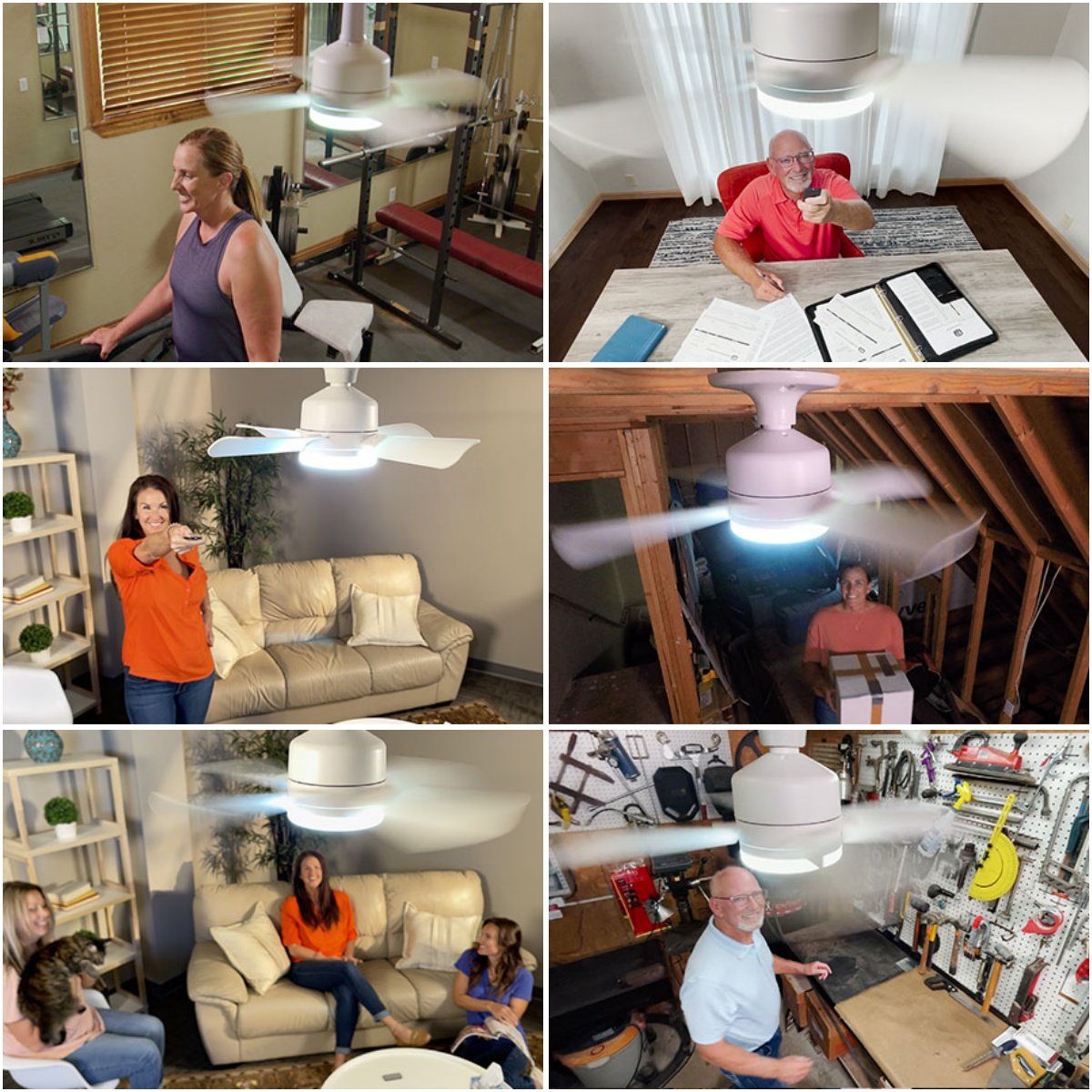 🏆 LETZTER TAG – 49 % RABATT! 🔥40W LED-Deckenventilator mit Licht – 52 cm (20,5“), extrem leise, inkl. Fernbedienung 🎯E27-Fassung + KOSTENLOSER B22-Adapter 🔌Ideal für Schlafzimmer 😴, Küche 👩‍🍳 & Werkstatt 🛠️