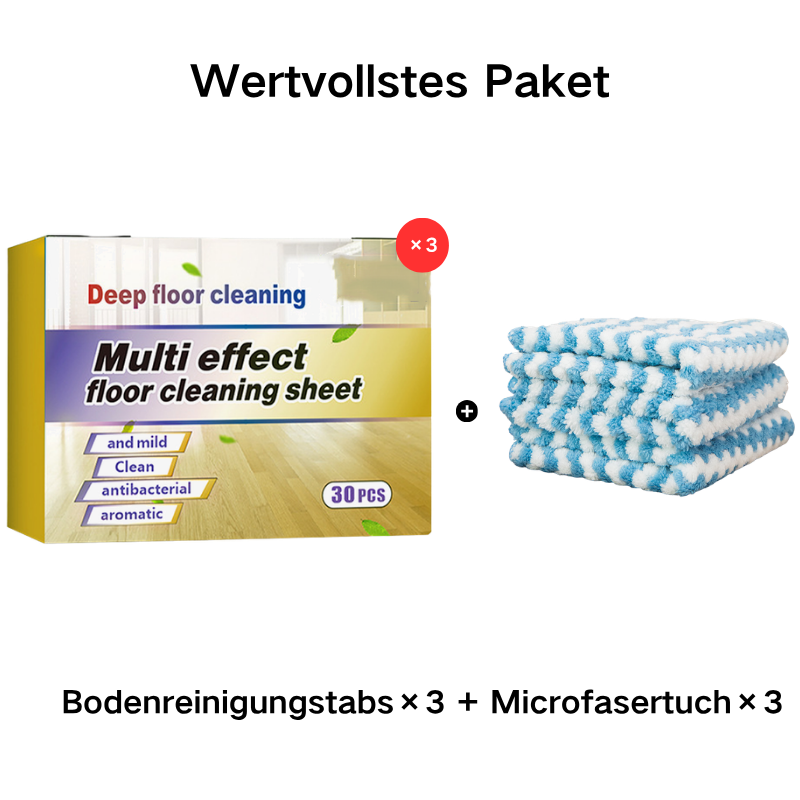 ✨Kaufen 2 gratis  1✨Vielzweck schnell lösliche Bodenreinigungstabletten, stark fleckenlösend & duftend
