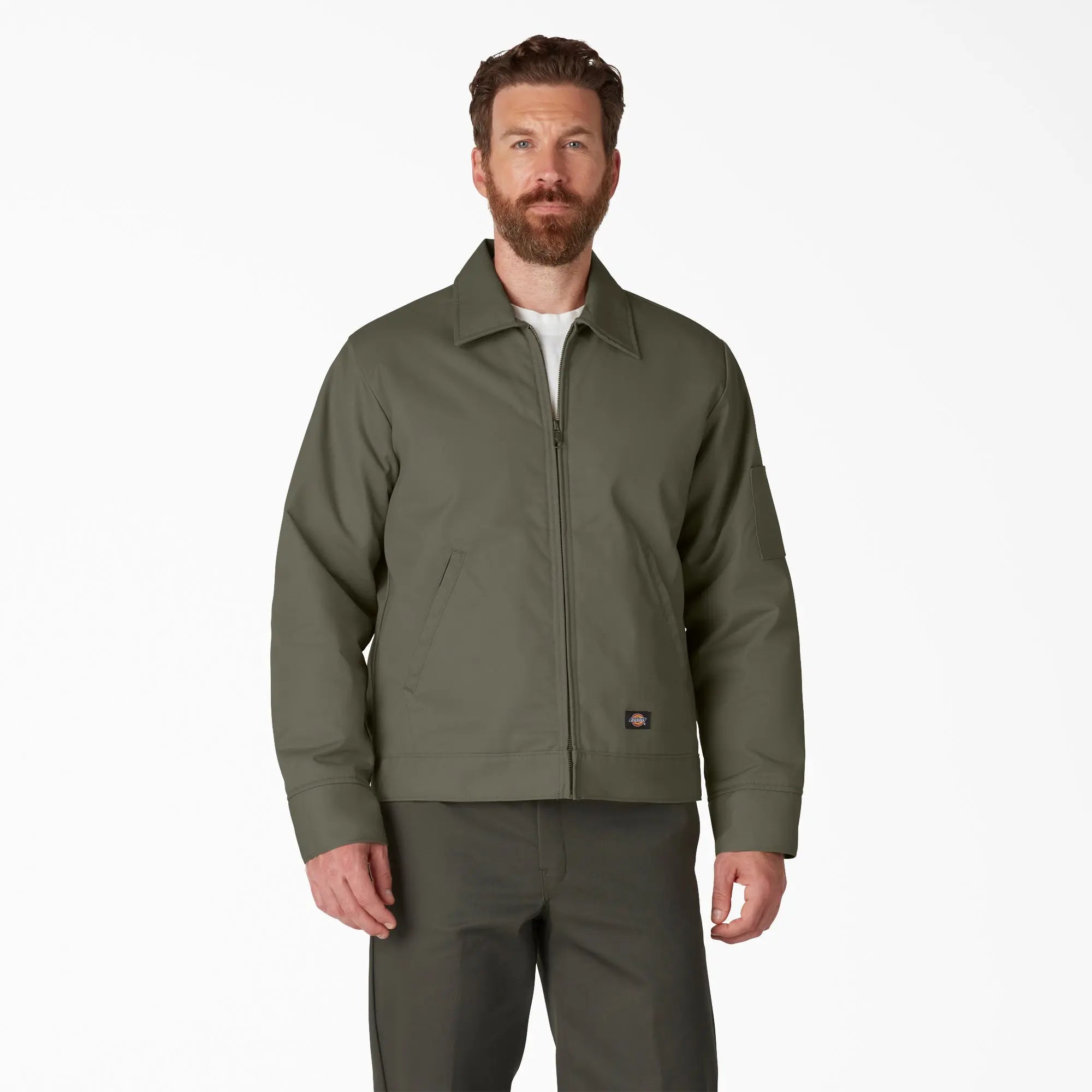 Dickies Insulated Eisenhower Jacket for Men - Lightweight Warmth