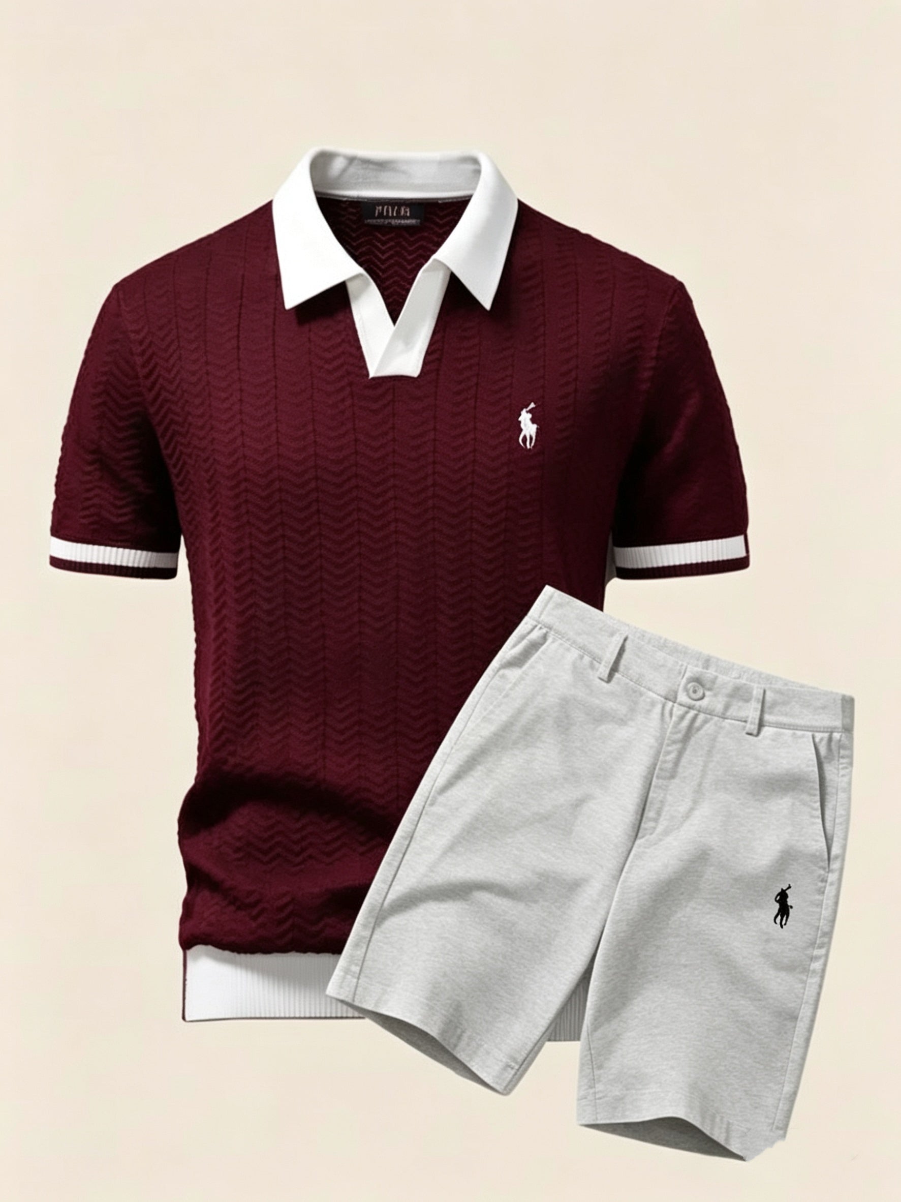 Ralph Lauren Old Money Polo Shirt + Shorts Set