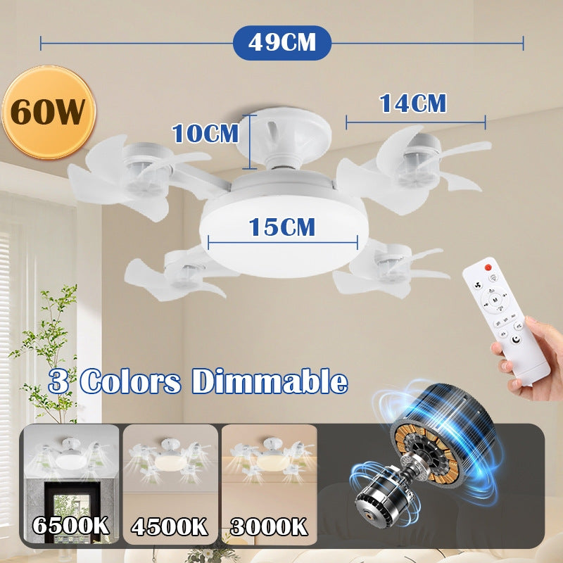 GlowBreeze Ceiling Light Fan
