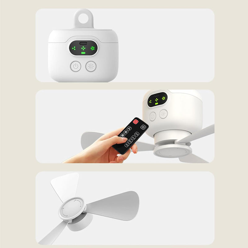 ⏰ Zeitlich begrenztes Angebot: 50% RABATT auf wiederaufladbaren Deckenventilator mit LED! 🌬️✨