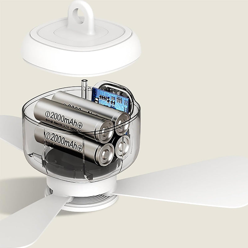 ⏰ Zeitlich begrenztes Angebot: 50% RABATT auf wiederaufladbaren Deckenventilator mit LED! 🌬️✨