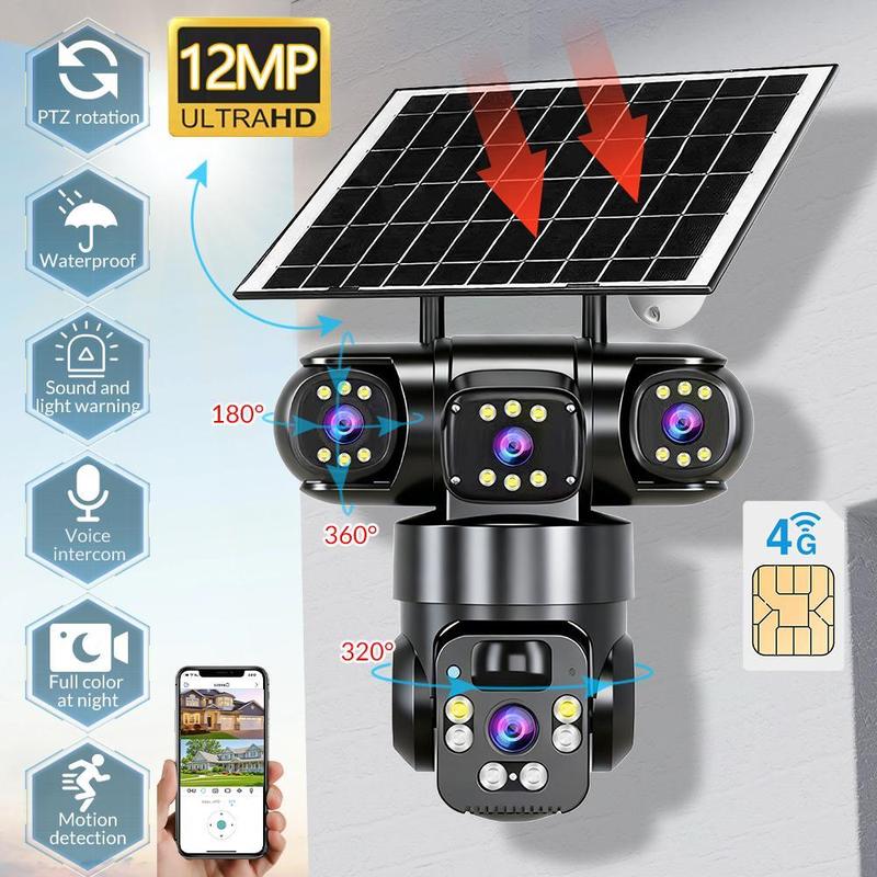 ⚠️【MÁS VENDIDO】🔥Visión nocturna a todo color hasta 30m: no hay oscuridad que te detenga. 🌙✨Control 360° desde tu móvil: gira, inclina, vigila todo