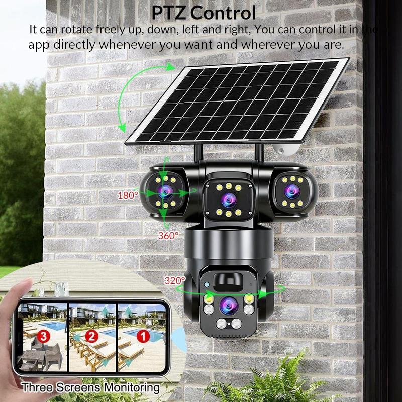 ⚠️【MÁS VENDIDO】🔥Visión nocturna a todo color hasta 30m: no hay oscuridad que te detenga. 🌙✨Control 360° desde tu móvil: gira, inclina, vigila todo