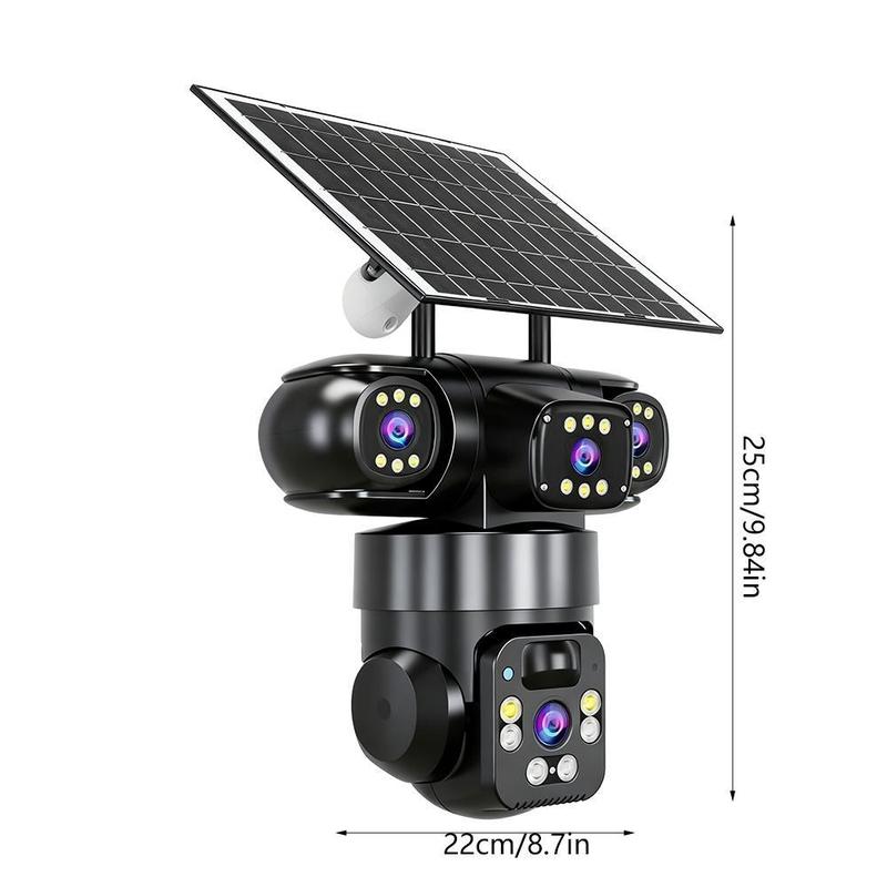 ⚠️【MÁS VENDIDO】🔥Visión nocturna a todo color hasta 30m: no hay oscuridad que te detenga. 🌙✨Control 360° desde tu móvil: gira, inclina, vigila todo