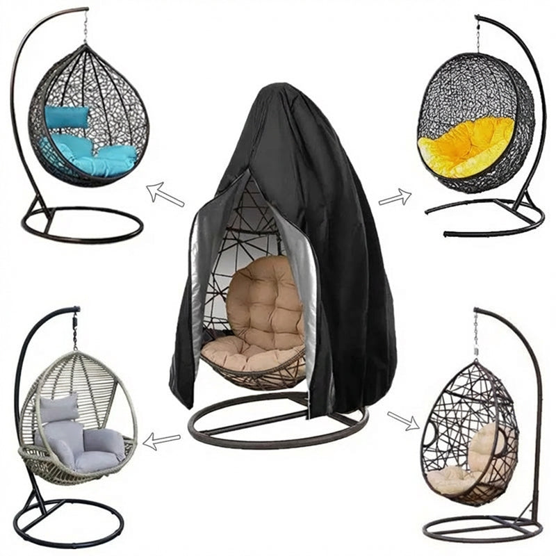 🔥Heavy Duty Waterproof Hanging Egg Chair Cover-Nie wieder muss man sich Sorgen machen, dass die Sitze nass werden